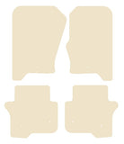 Land Rover Discovery 4 (Fixings All 4 Mats) 2009-2016 Beige Luxury Velour Tailored Car Mats NV HITECH