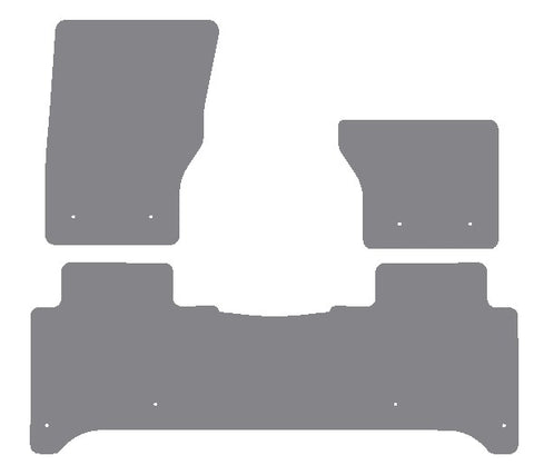 Land Rover Range Rover (5 Seater) SWB 2013-2021 Grey Premium Carpet Tailored Car Mats NV HITECH