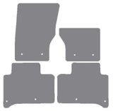 Land Rover Range Rover Sport L494 (Separate Rears) 2013-2022 Grey Premium Carpet Tailored Car Mats NV HITECH