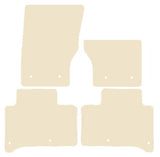 Land Rover Range Rover Sport L494 (Separate Rears) 2013-2022 Beige Luxury Velour Tailored Car Mats NV HITECH