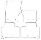 Land Rover Range Rover Sport L494 (Separate Rears) 2013-2022 Tailored VS Rubber Car Mats