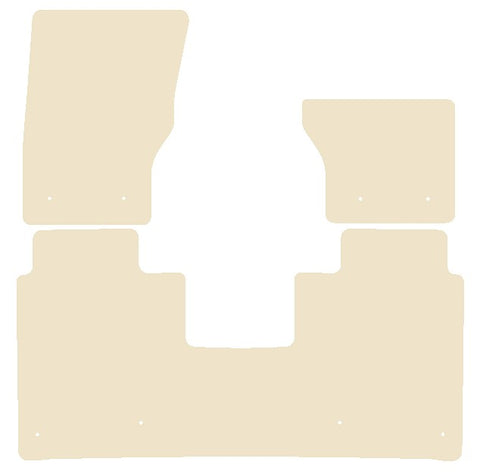 Land Rover Range Rover (5 Seater) LWB 2013-2021 Beige Luxury Velour Tailored Car Mats NV HITECH