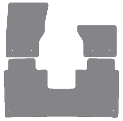 Land Rover Range Rover (5 Seater) LWB 2013-2021 Grey Premium Carpet Tailored Car Mats NV HITECH