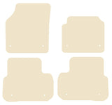 Land Rover Discovery Sport 2015-2019 Beige Luxury Velour Tailored Car Mats NV HITECH