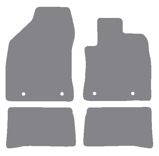 Lexus CT200H 2011-2014 Grey Premium Carpet Tailored Car Mats NV HITECH