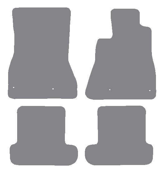 Lexus SC 430 2002-2010 Grey Premium Carpet Tailored Car Mats NV HITECH