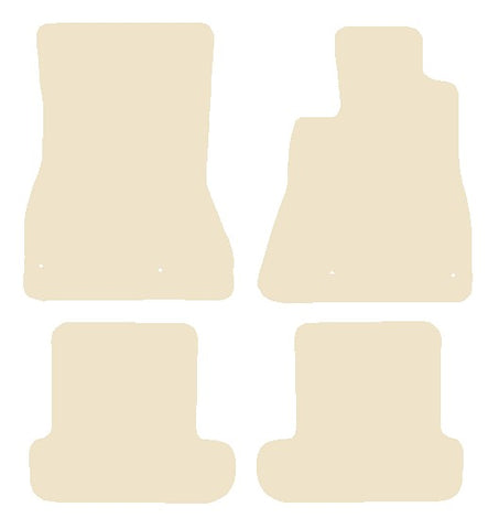 Lexus SC 430 2002-2010 Beige Luxury Velour Tailored Car Mats NV HITECH