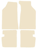Lancia Delta 1979-1984 Beige Luxury Velour Tailored Car Mats NV HITECH