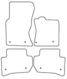 Land Rover Range Rover Velar 2017 onwards Tailored VS Rubber Car Mats