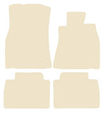 Lexus LS 460 2007 onwards Beige Luxury Velour Tailored Car Mats NV HITECH