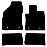 Lexus CT200H 2014 onwards Black Luxury Velour Tailored Car Mats NV HITECH