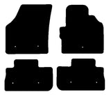 Land Rover Freelander 2 Facelift (Eyelets On All 4 Mats) 2013 onwards Black Premium Carpet Tailored Car Mats NV HITECH