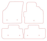 Land Rover Freelander 2 Facelift (Eyelets on all 4 mats) 2013 onwards Tailored VS Rubber Car Mats
