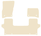 Land Rover Defender L663 90 3Dr 2020 onwards Beige Luxury Velour Tailored Car Mats NV HITECH