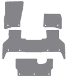Land Rover Defender L663 130 8 Seater 2020 onwards Grey Premium Carpet Tailored Car Mats NV HITECH