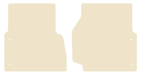 Land Rover Defender 90 Fronts Only 2012-2016 Beige Luxury Velour Tailored Car Mats NV HITECH