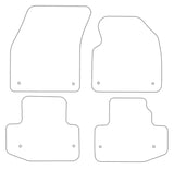 Land Rover Range Rover Evoque Convertible 2017 onwards Tailored VS Rubber Car Mats