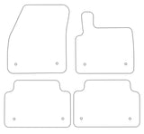Land Rover Range Rover Evoque L551 Manual 2018 onwards Tailored VS Rubber Car Mats