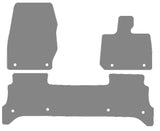 Land Rover Range Rover L460 SWB 3 Pce 2022 onwards Grey Luxury Velour Tailored Carpet Car Mats NV HITECH