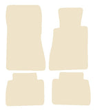 Mercedes 190 (W201) Saloon 1982-1993 Beige Luxury Velour Tailored Car Mats NV HITECH