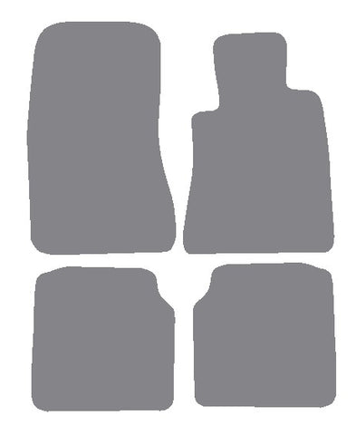 Mercedes S Class (W140) Saloon LWB 1991-1999 Grey Premium Carpet Tailored Car Mats NV HITECH