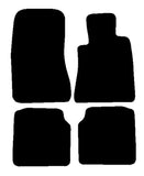 Mercedes S Class (W140) Saloon LWB 1991-1999 Black Luxury Velour Tailored Car Mats NV HITECH