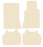 Mercedes E Class (W124) Saloon / Estate 1984-1996 Beige Luxury Velour Tailored Car Mats NV HITECH