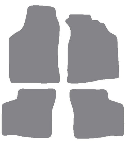 Mazda 323 1994-1998 Grey Premium Carpet Tailored Car Mats NV HITECH