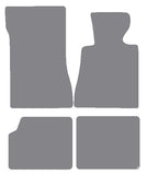 Mercedes E Class (W123) Saloon LWB 1975-1985 Grey Premium Carpet Tailored Car Mats NV HITECH