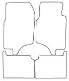 Mitsubishi Shogun SWB 1991-2000 Tailored VS Rubber Car Mats
