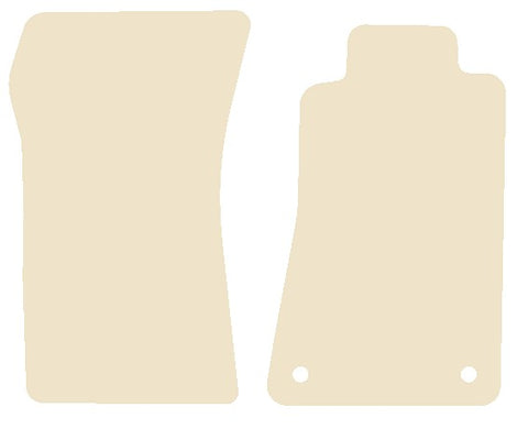 Mazda MX5 1989-1998 Beige Luxury Velour Tailored Car Mats NV HITECH