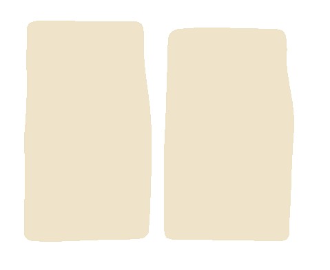 MG Midget 1963-1974 Beige Luxury Velour Tailored Car Mats NV HITECH