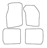 Mitsubishi Carisma 1995-2003 Tailored VS Rubber Car Mats