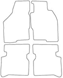 Mitsubishi Galant 1993-1997 Tailored VS Rubber Car Mats