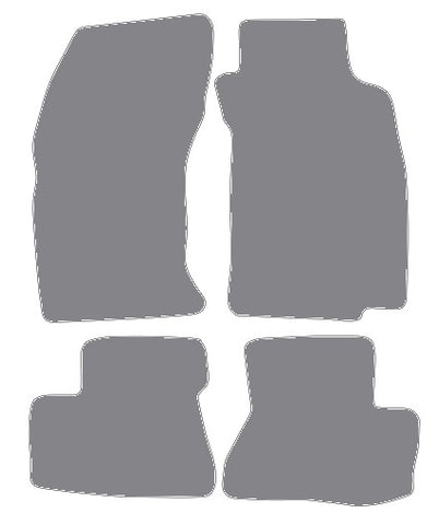 Mitsubishi 3000GT/GTO 1991-2000 Grey Premium Carpet Tailored Car Mats NV HITECH