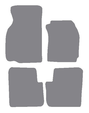 Mitsubishi Colt 1992-1995 Grey Premium Carpet Tailored Car Mats NV HITECH