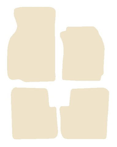 Mitsubishi Colt 1992-1995 Beige Luxury Velour Tailored Car Mats NV HITECH