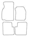 Mitsubishi Colt 1992-1995 Tailored VS Rubber Car Mats