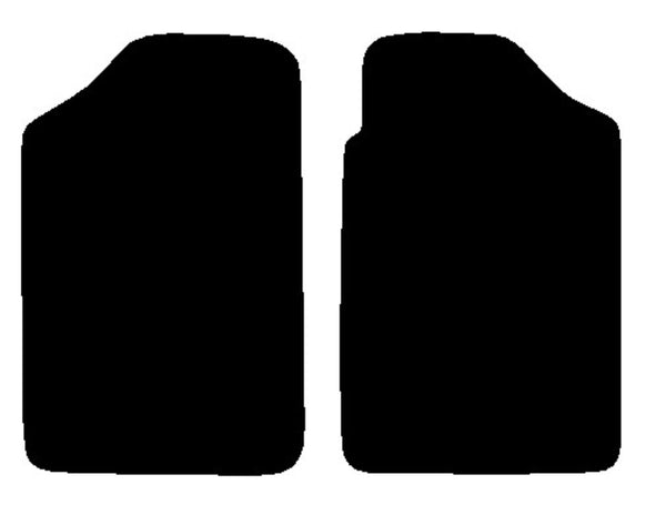 MG MGF 1996-2004 Black Luxury Velour Tailored Car Mats NV HITECH