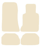 Mercedes E Class (W124) Cab / Coupe 1987-1995 Beige Luxury Velour Tailored Car Mats NV HITECH