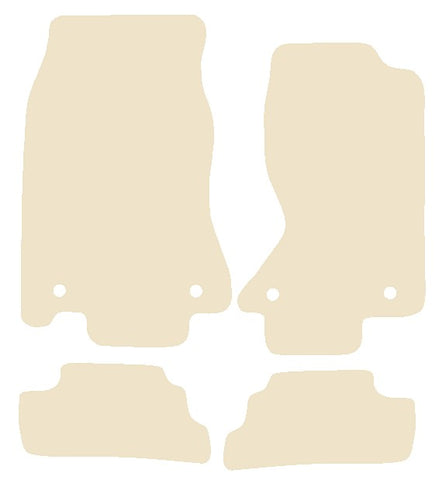 Mazda RX7  Mk3 1993-2001 Beige Luxury Velour Tailored Car Mats NV HITECH
