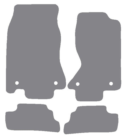 Mazda RX7 Mk3 1993-2001 Grey Premium Carpet Tailored Car Mats NV HITECH