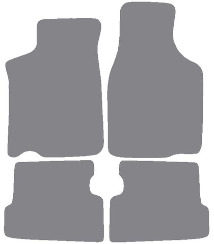 Mazda 626 Coupe 1987-1992 Grey Premium Carpet Tailored Car Mats NV HITECH