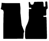 Mercedes SL (R113) 2 Seater Pagoda 1962-1972 Black Premium Carpet Tailored Car Mats NV HITECH