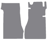 Mercedes SL (R113) 2 Seater Pagoda 1962-1972 Grey Premium Carpet Tailored Car Mats NV HITECH