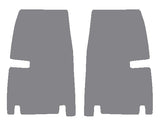MG MGA 1955-1962 Grey Premium Carpet Tailored Car Mats NV HITECH