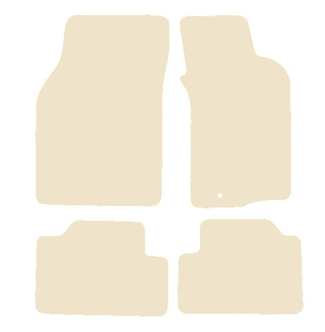 Mitsubishi FTO  1994-2004 Beige Luxury Velour Tailored Car Mats NV HITECH