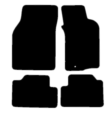 Mitsubishi FTO  1994-2004 Black Luxury Velour Tailored Car Mats NV HITECH
