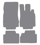 Mercedes S Class (W220) Saloon SWB 1999-2006 Grey Premium Carpet Tailored Car Mats NV HITECH
