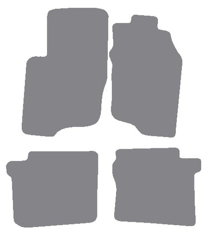 Mitsubishi Colt Spacestar 1999-2004 Grey Premium Carpet Tailored Car Mats NV HITECH